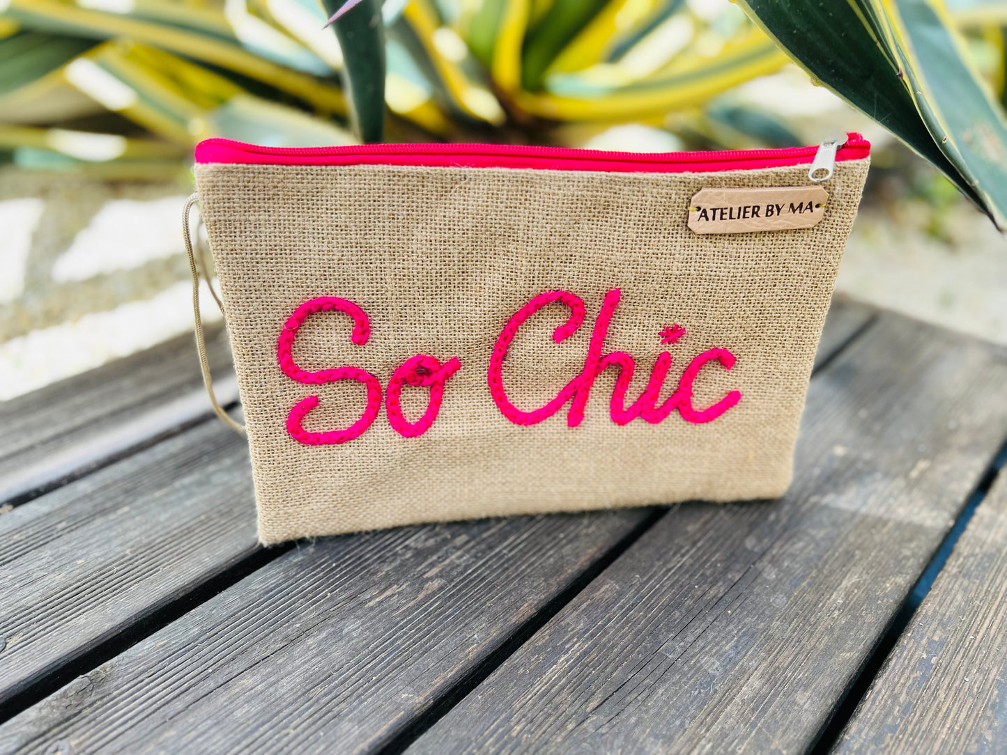 Pochette Modèle "So Chic" - Rose