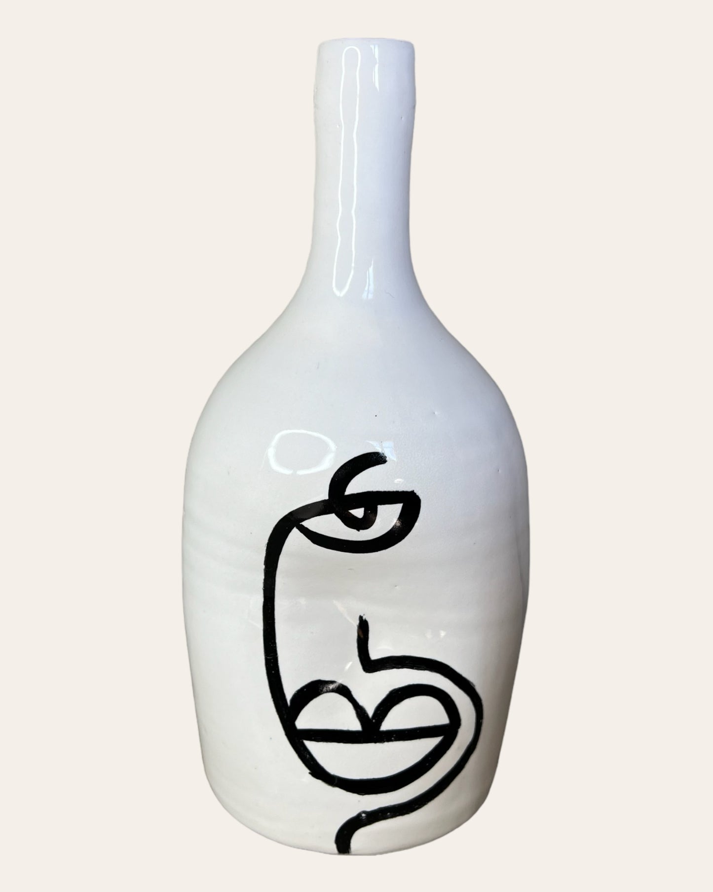 Vase - Inspiration PICASSO - Visage - modèle S