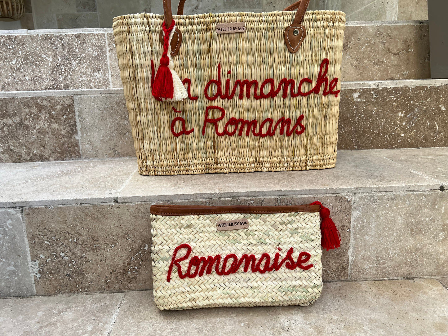 Panier Modèle "Un dimanche à Romans " 4 couleurs disponibles -  Edition limitée