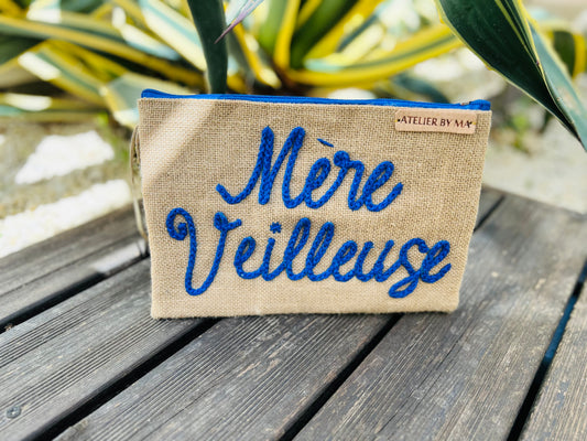 Pochette Modèle "Mère Veilleuse" - Bleu