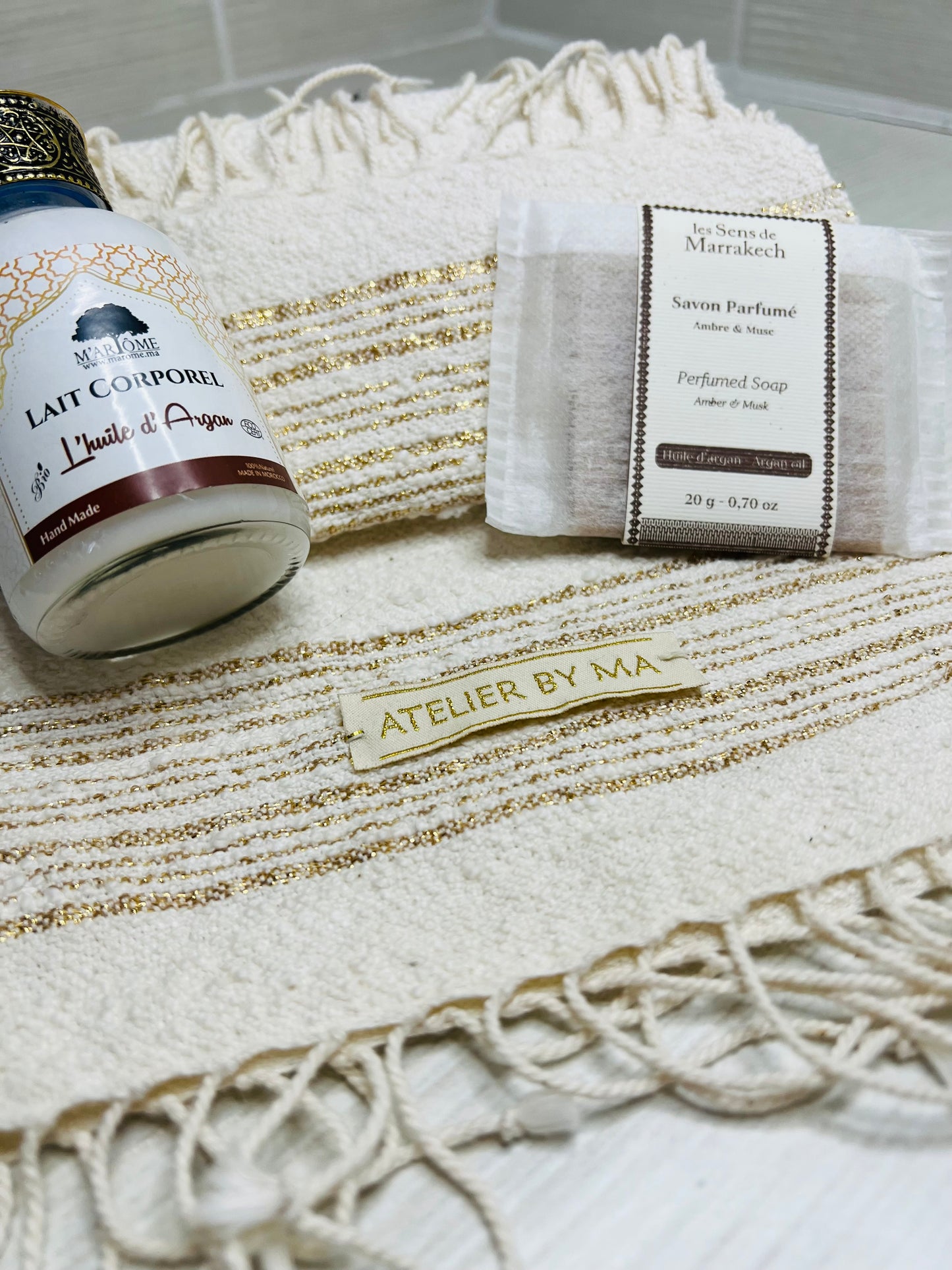 Coffret « bien-être » Parfum Huile Argan