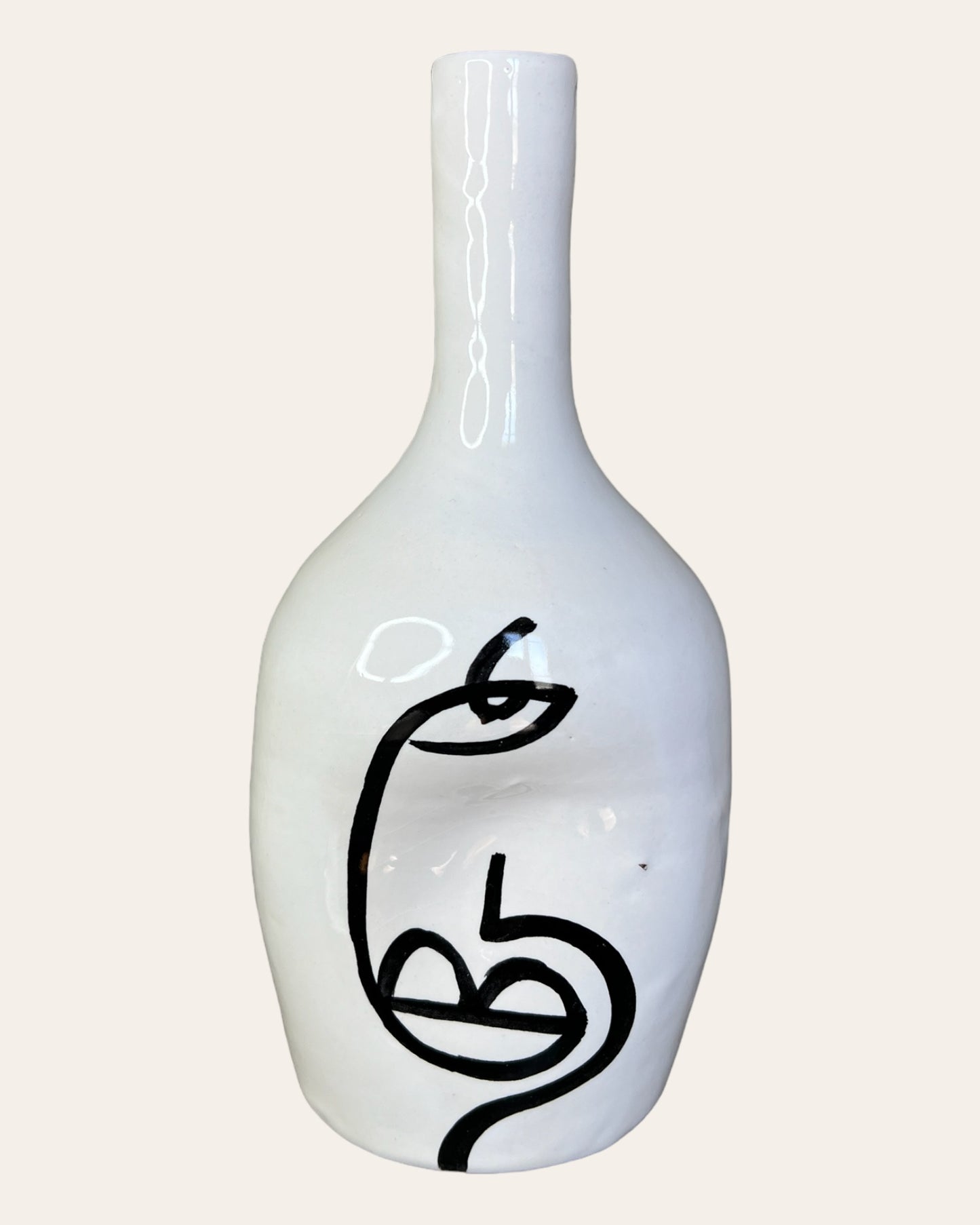 Vase - Inspiration PICASSO Visage - modèle M